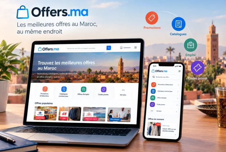 Offers.ma: una nueva plataforma digital que busca reunir ofertas, oportunidades y servicios en Marruecos